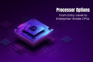 Processor Options From Entry Level to Enterprise Grade CPUs